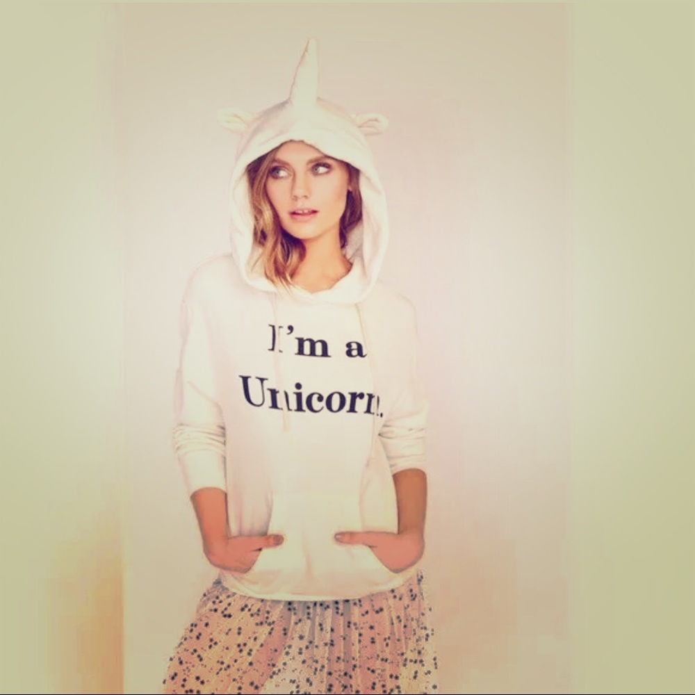 Wildfox I’m a unicorn 🦄 hoodie